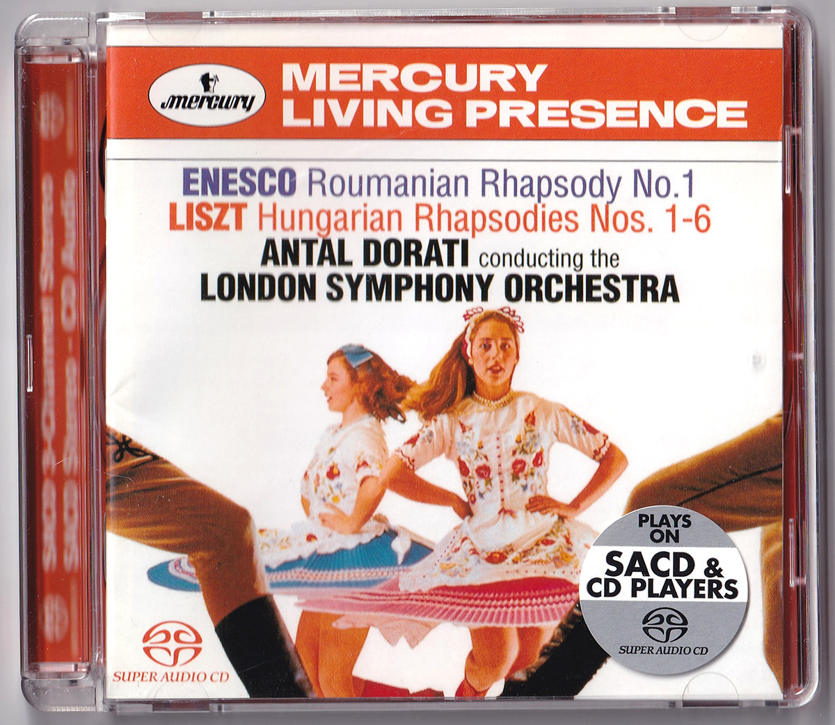 Mercury 475 6185 アンタル・ドラティ、ロンドン交響楽団、エネスコ: ルーマニア狂詩曲1番、リスト: ハンガリー狂詩曲集 SACD