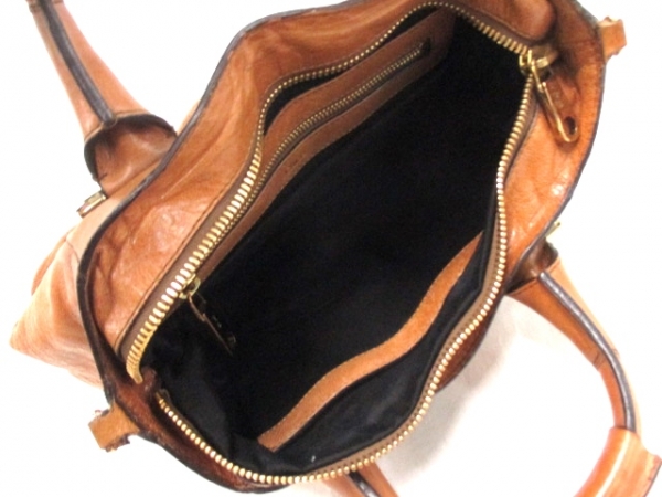 クロエ ハンドバッグ エテル ライトブラウン レザー Chloe
