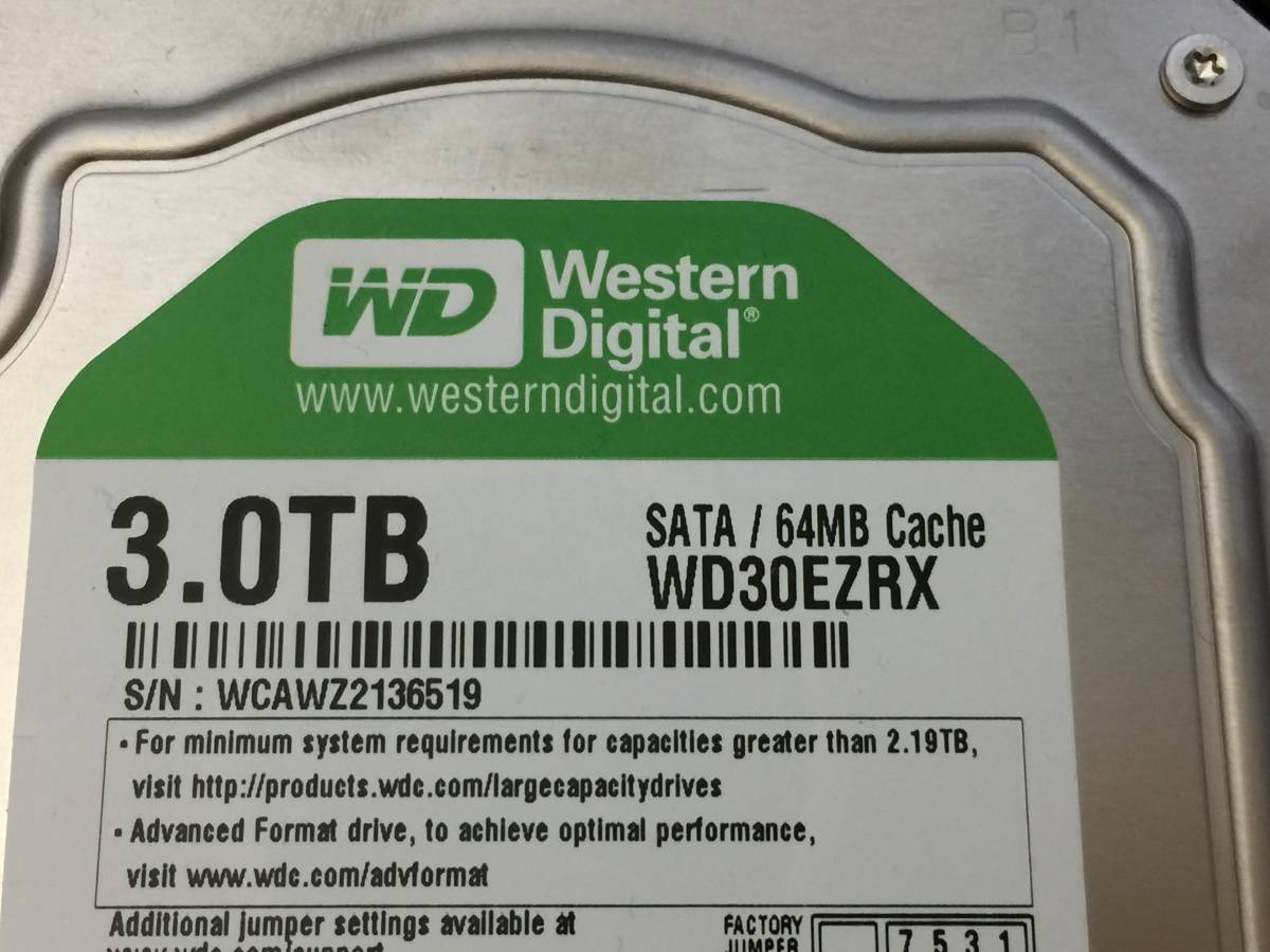 3TB HDD ST3000DM007 使用時間361時間 正常 コンピュータ 3TB HDD