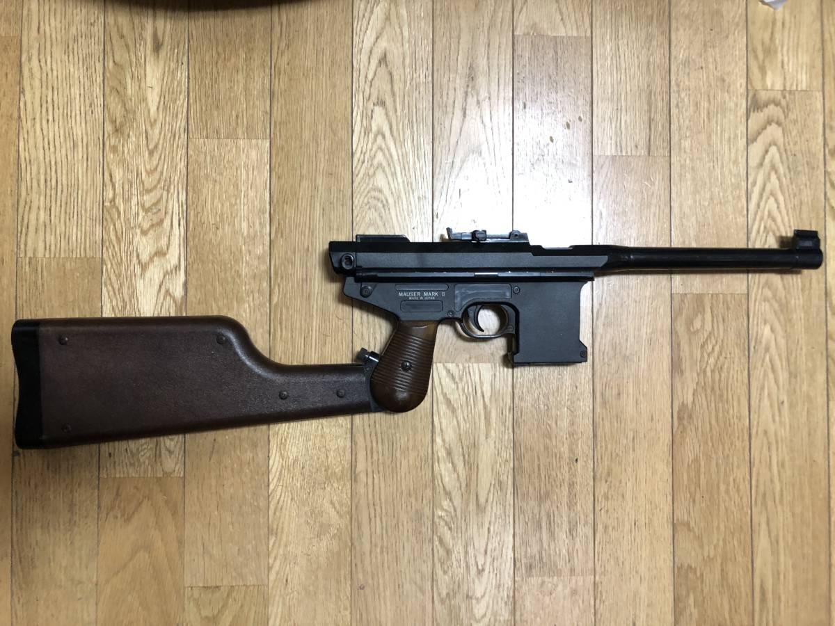 ASGK ヨネザワ（国産） 米澤玩具　モーゼルMk2カスタム　カービンセット 米澤 ヨネザワ モーゼル カービン MAUSER CARBINE レトロエアーガン