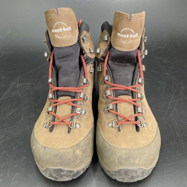 モンベル アルパインクルーザー800 レザーワイド 1129627 26cm 登山靴 