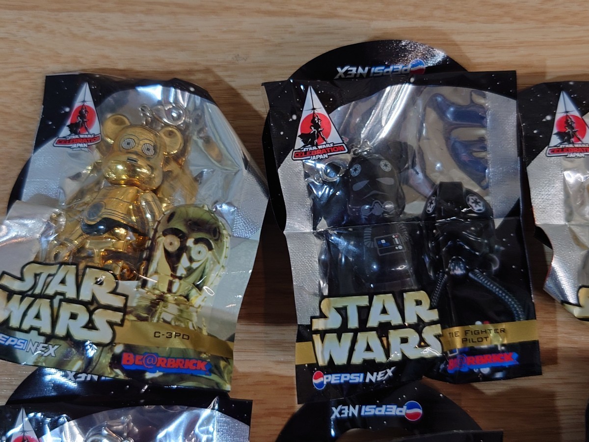 未開封】STAR WARS ペプシ BE@RBRICK 70％ フィギュア 全16種 