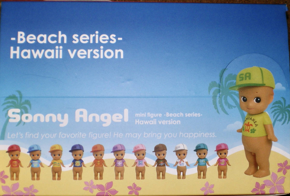 ソニーエンジェル ビーチシリーズ ハワイバージョン 12種 浮き輪(黄)1個付き Sonny Angel