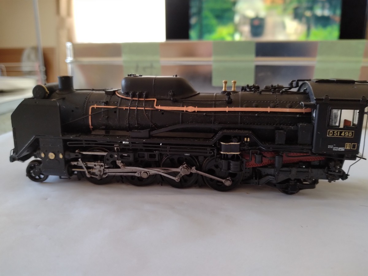 天賞堂D51 カンタムJ品テンダー無し天賞堂 HOゲージ 蒸気機関車(機関