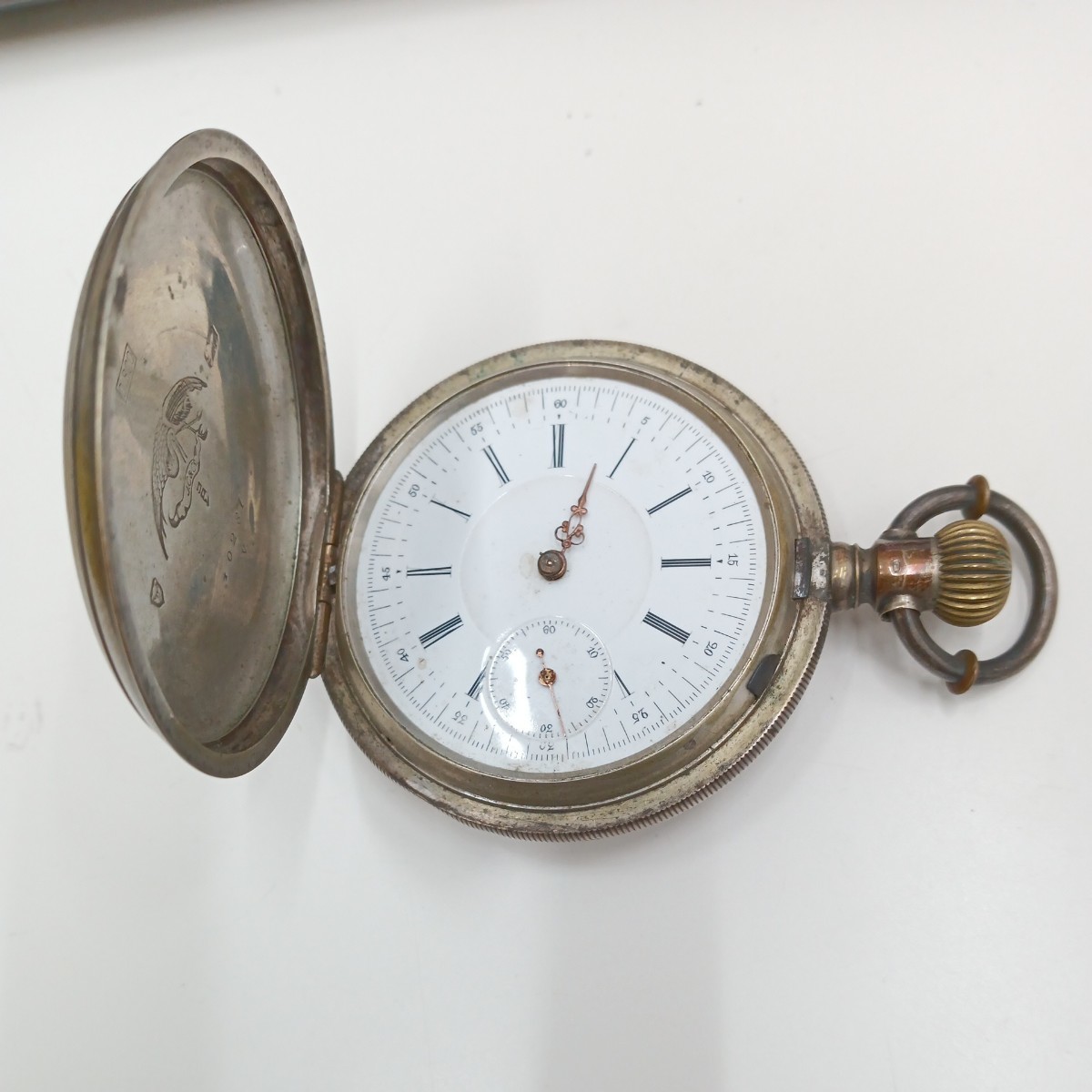 JC&co J.C＆co 懐中時計 silver シルバー 800 手巻 銀無垢 (手巻き 