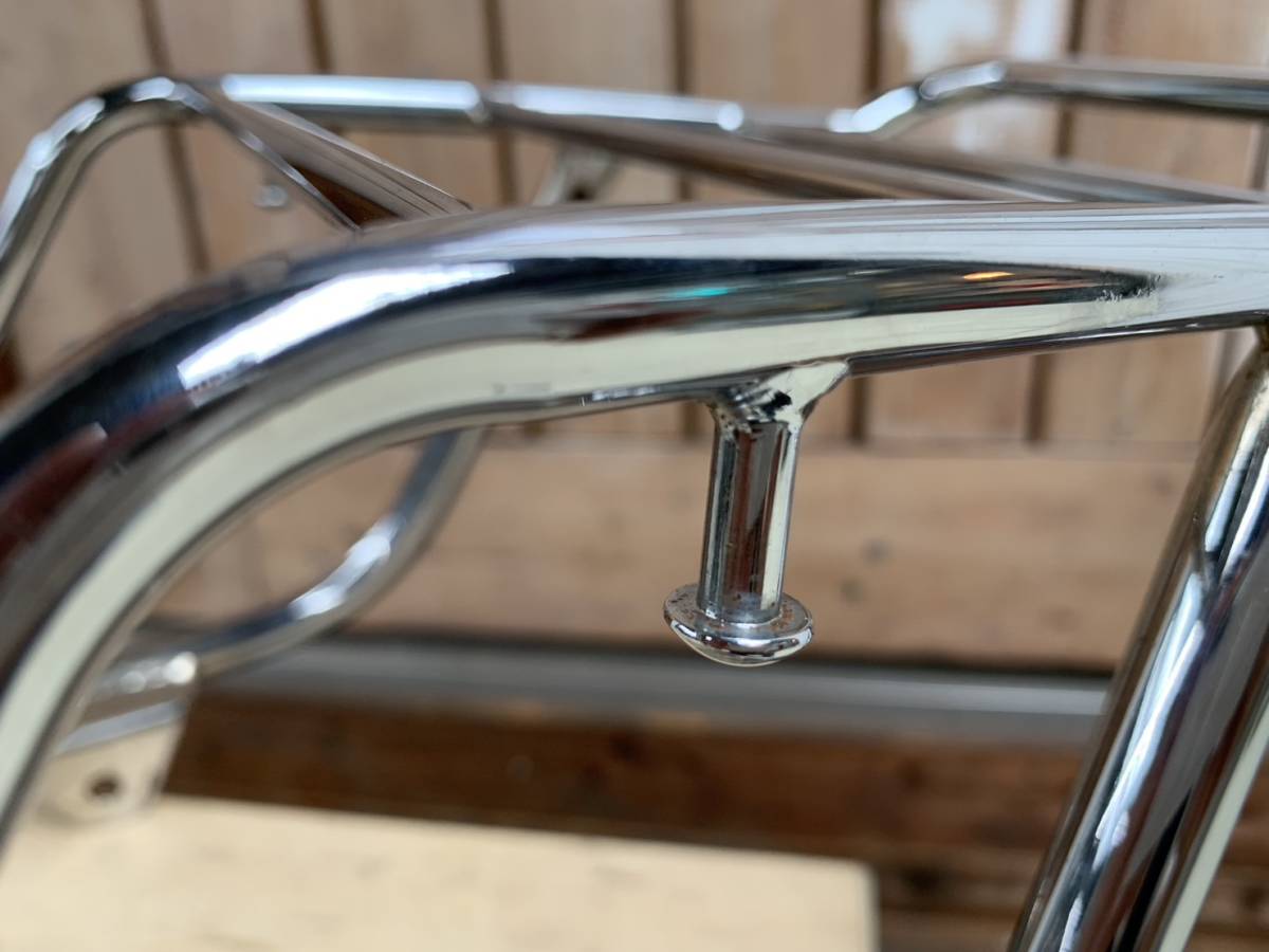 リアキャリア GS400 旧車 スズキ キャリア タンデムバー アクセサリー