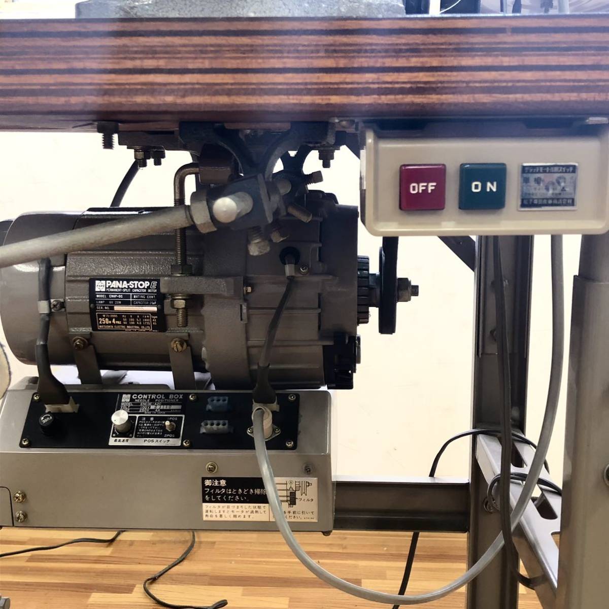 SEIKO セイコー 工業用ミシン TE-6 サーボモーター コンパクト 卓上型  