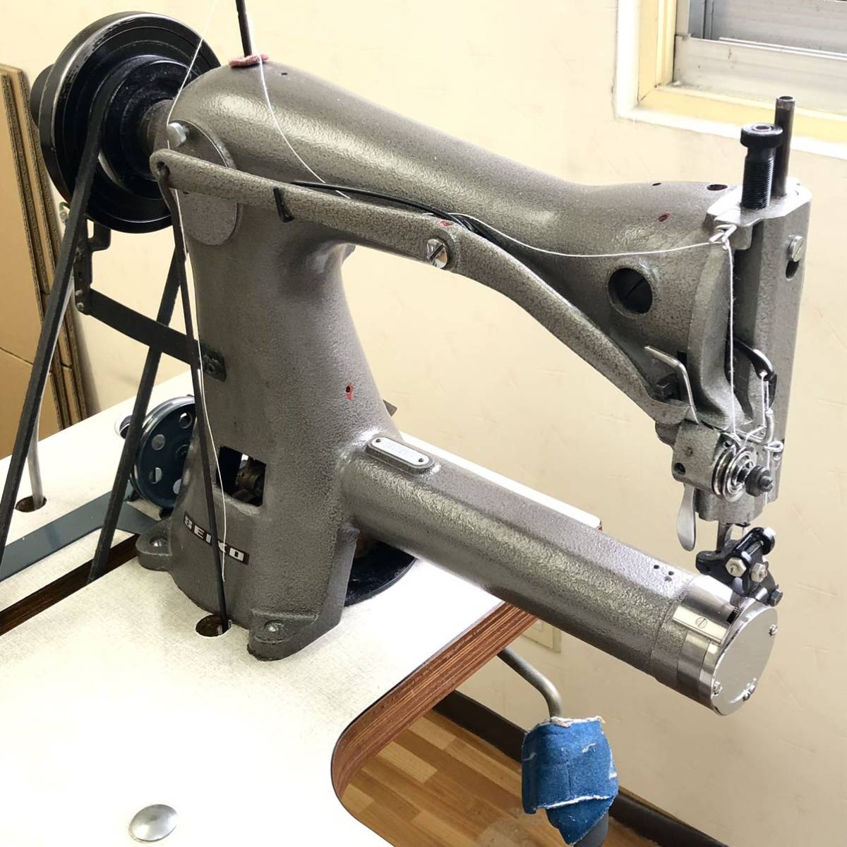 SEIKO セイコー 工業用ミシン TE-6 サーボモーター コンパクト 卓上型  