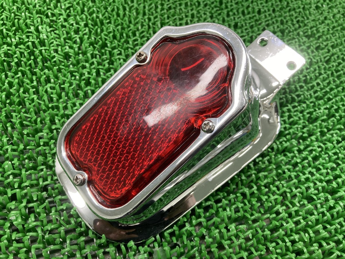 ハーレー テールランプ 社外 中古 バイク 部品 トゥームストーン 割れ