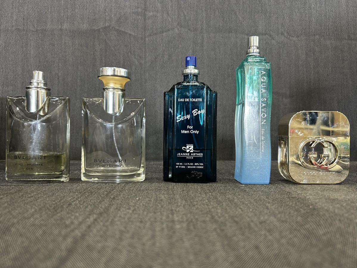 5点セット】GUCCI ギルティ BVLGARI アクアシャボン Sexy Boy 香水 ご