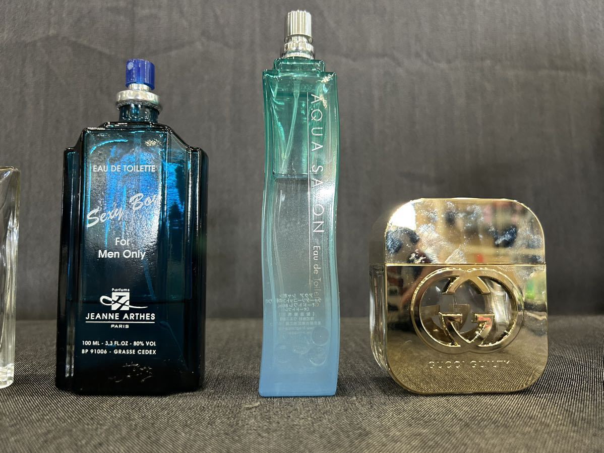 5点セット】GUCCI ギルティ BVLGARI アクアシャボン Sexy Boy 香水 ご