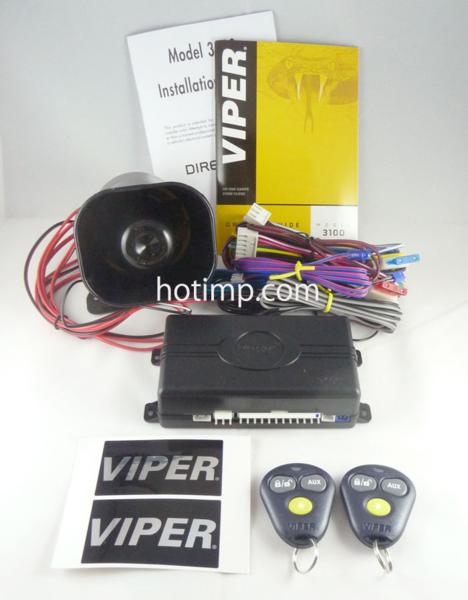 ハイエース200（4型OK）配線情報付】バイパー VIPER 3100V アラーム