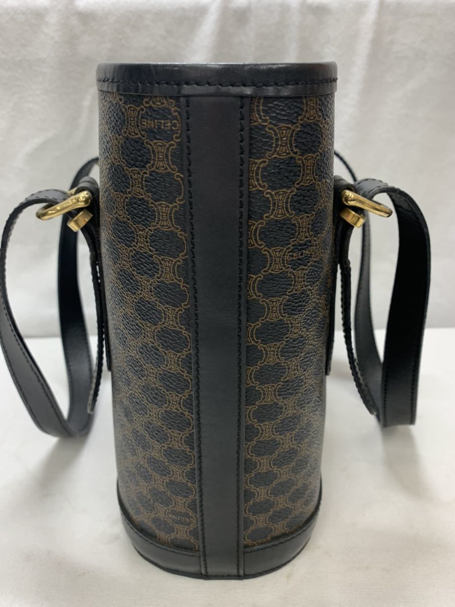 CELINE セリーヌ マカダム DM98/1 ハンドバッグ トートバッグ 中古美品 