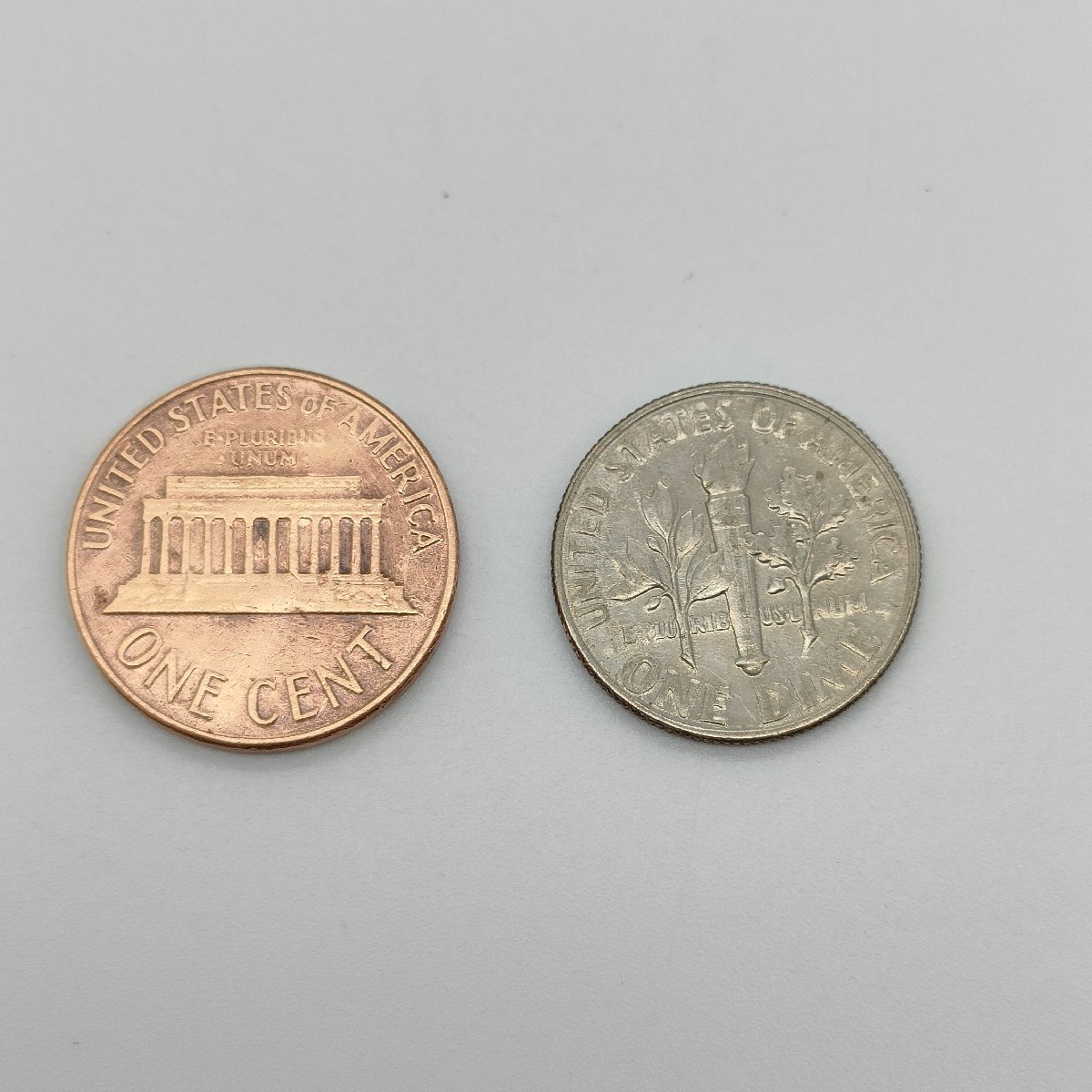 アメリカ アンティークコイン 硬貨 10セント 1965年 ルーズベルト 