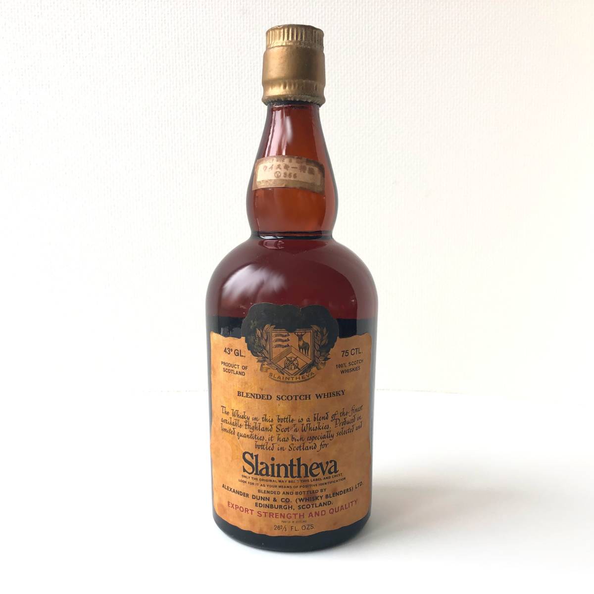 神110-102☆ スランジーバ Slaintheva スコッチ 750ml アルコール 43 