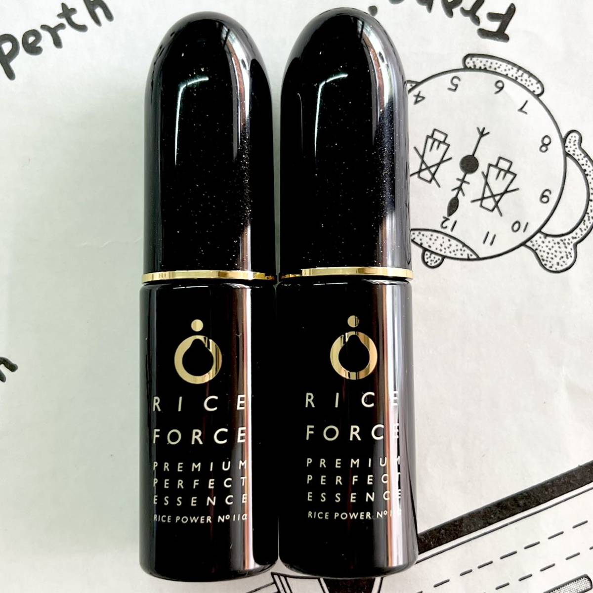 9-11月購入　ライスフォース　プレミアムパーフェクトエッセンス15ml 2本