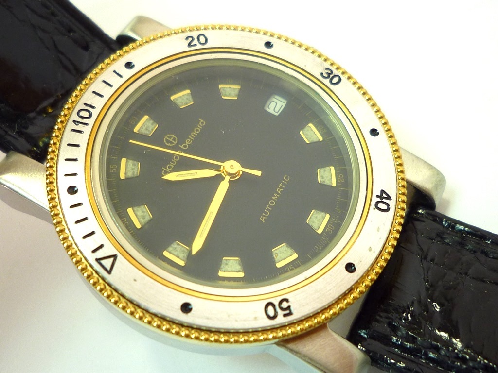参考98000円 未使用 Claude Bernard クロードベルナール 高級感 腕時計 