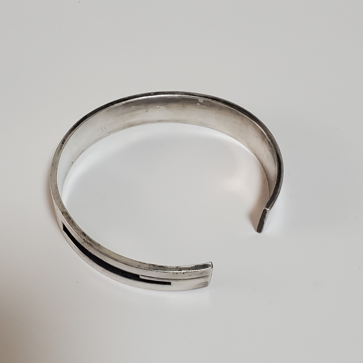 GUCCI グッチ シルバー 925 バングル ブレスレット Gロゴ アクセサリー 