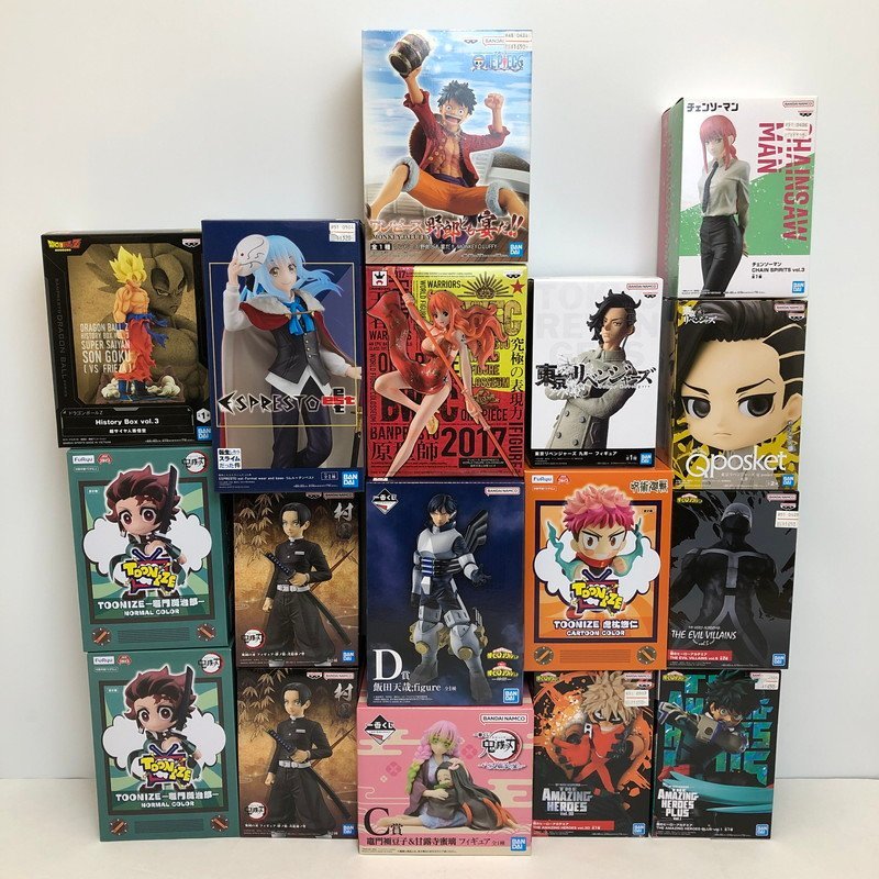新品，2025 TOM【中古品】 バンダイ プライズ 他 ワンピース 鬼滅の刃