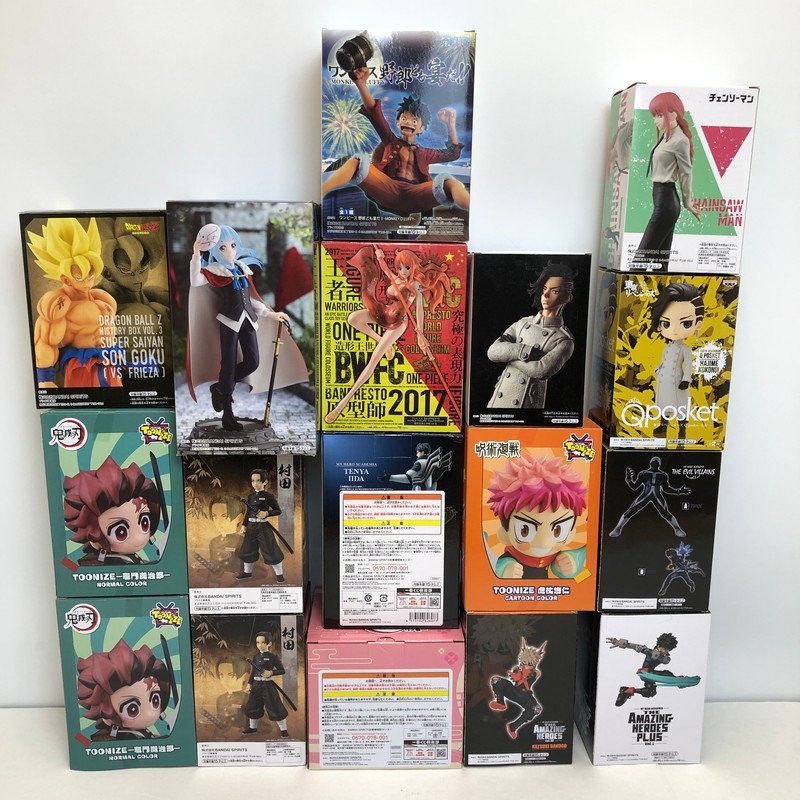 新品，2025 TOM【中古品】 バンダイ プライズ 他 ワンピース 鬼滅の刃
