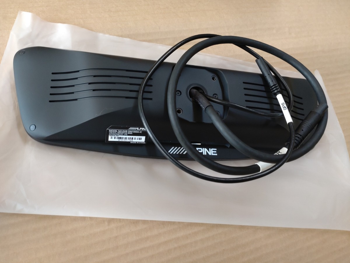 ALPINEアルパイン ドライブレコーダー ドラレコ DVR-DM1000A-IC 開封 