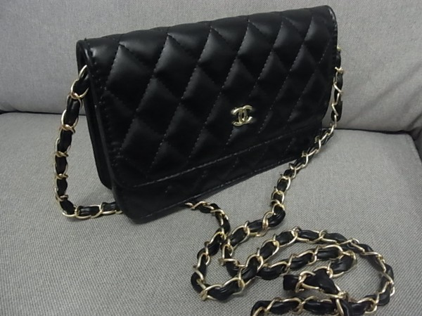 シャネル チェーンウォレット ブラック ポーチ ＣＨＡＮＥＬ