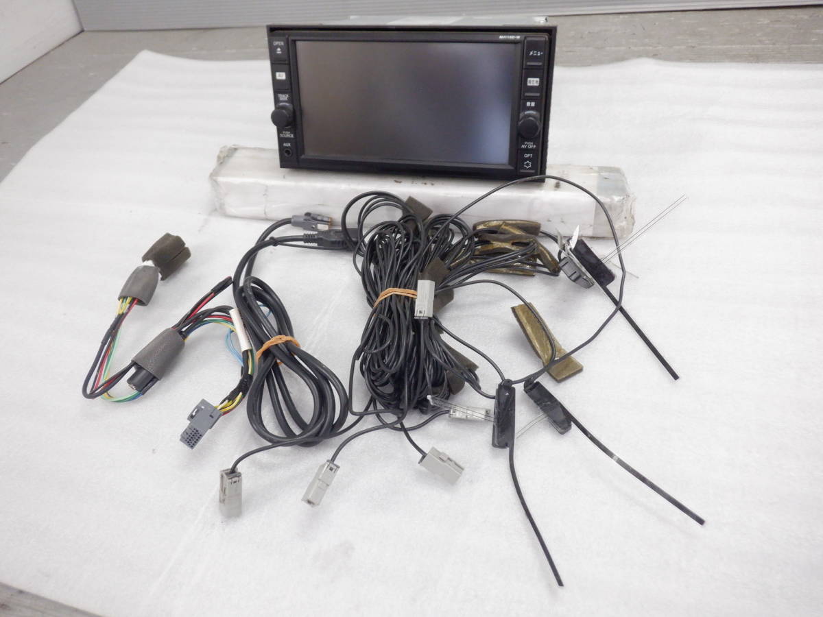 即決 日産純正 メモリー ナビ MJ116D-W 2DIN ワイド 地デジ フルセグ