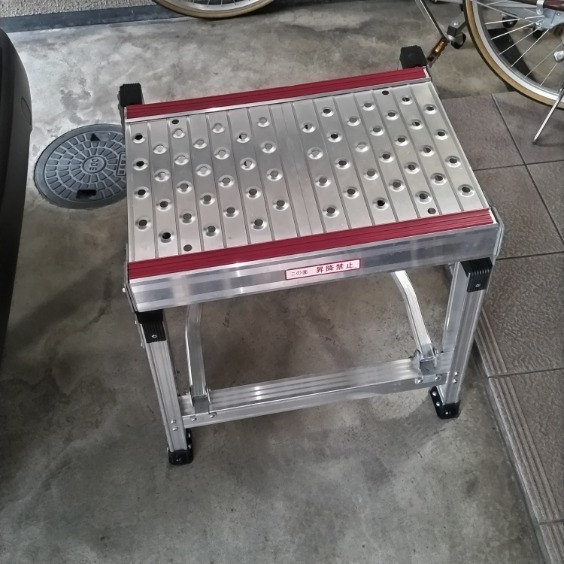 折畳み 作業台/踏み台 楽駝ミニ らくだミニ (SKM-5) 株式会社ナカオ  