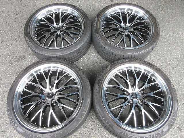 245/40R20インチ 9.0J +38 アルファード ヴェルファイア ハリアー 