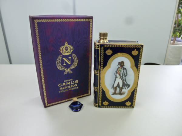 ★カミュ CAMUS ナポレオンブック VIEILLE RESERVE 青 箱付