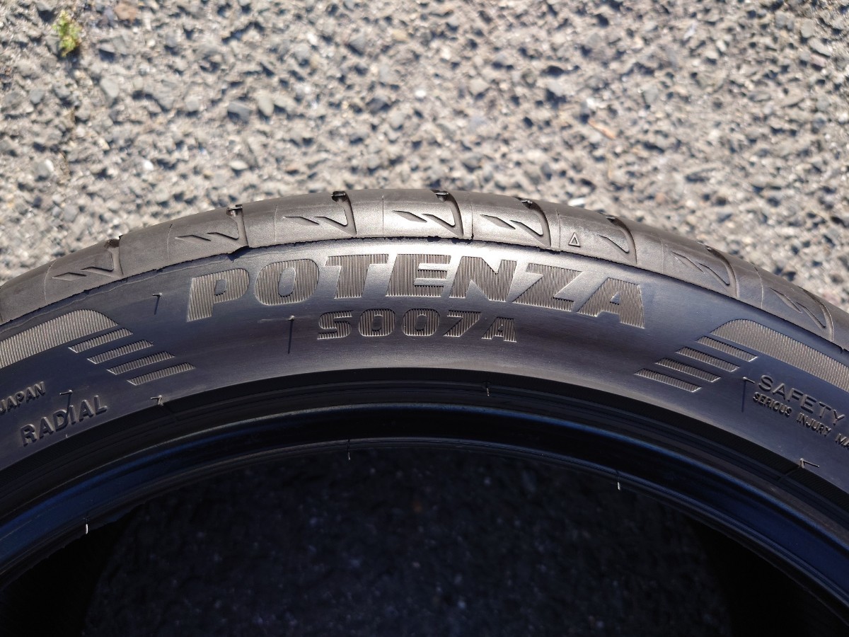 極上 日本製 最新 2022年製 ブリヂストン ポテンザ S007A 245/40R18 