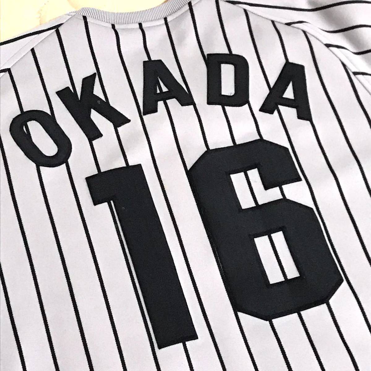 阪神タイガース No.16 岡田彰布 選手 支給ユニフォームジャージ 1992年