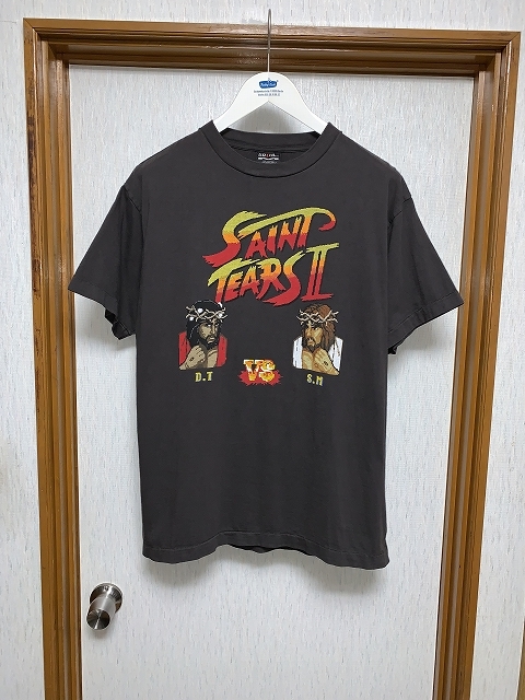 L 美品 SAINT MICHAEL Tシャツ TEARS 2