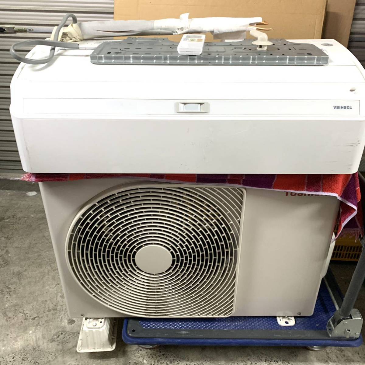 ☆ML6508-4☆ 東芝 ルームエアコン 2021年 100V プラズマ 自動掃除 RAS  