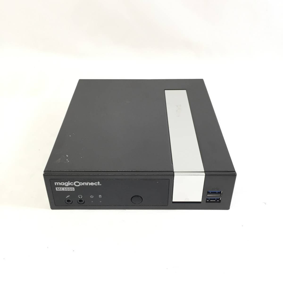 K5061970 Shuttle XPC magicConnect MC3000 パソコン 1点(J4005/4GB/32GB)【通電ok、本体のみ、AC欠品】