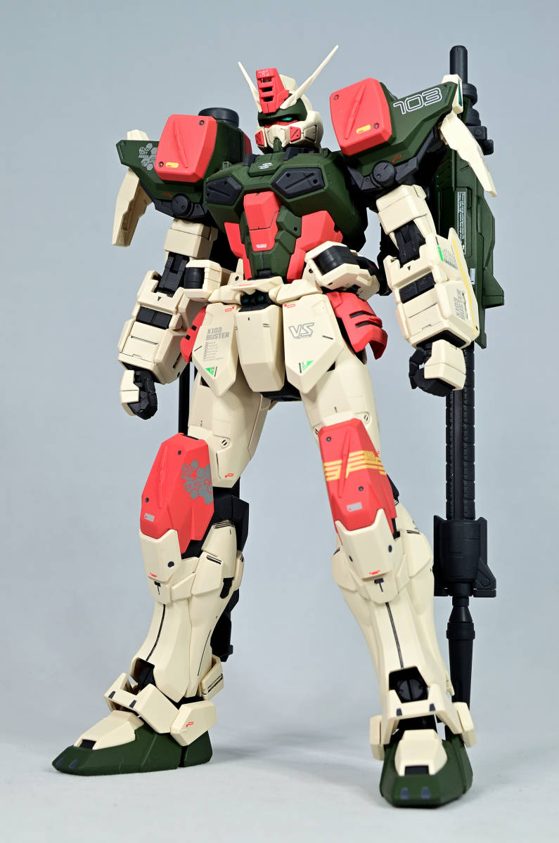 MG GAT-X103 BUSTER GUNDAM 全塗装・完成品 バスターガンダム(完成品 