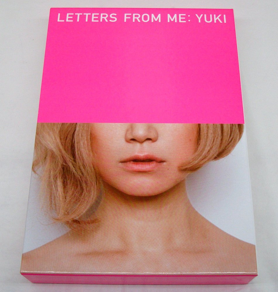 中古】YUKI LETTERS FROM ME 15周年限定 写真集3冊セット 完全数量限定 