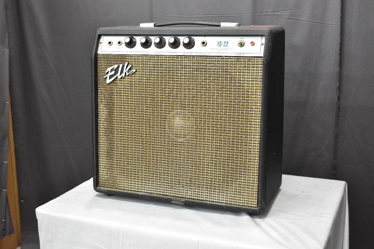 ◇s1667 中古 ELK エルク ギターアンプ FS-22 難あり(ギターアンプ 