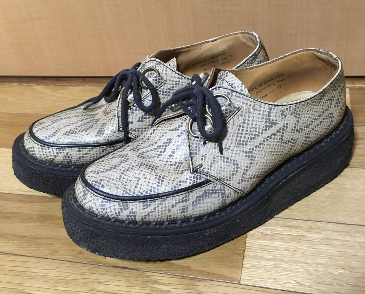 GEORGE COX　ジョージコックス　8961 ラバーソール　サイズ8　used