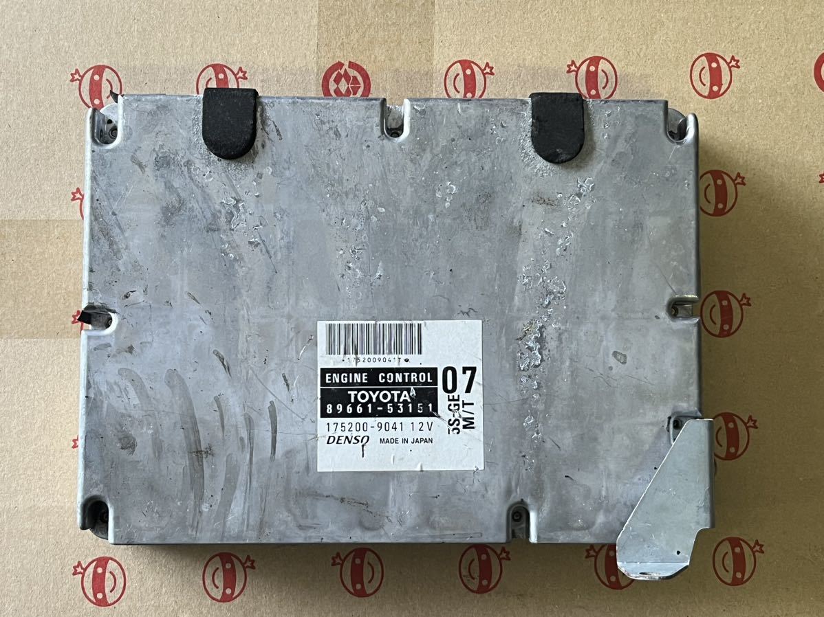 アルテッツァ 3s-ge MT エンジンコンピューター アルテッツァ GF-SXE10