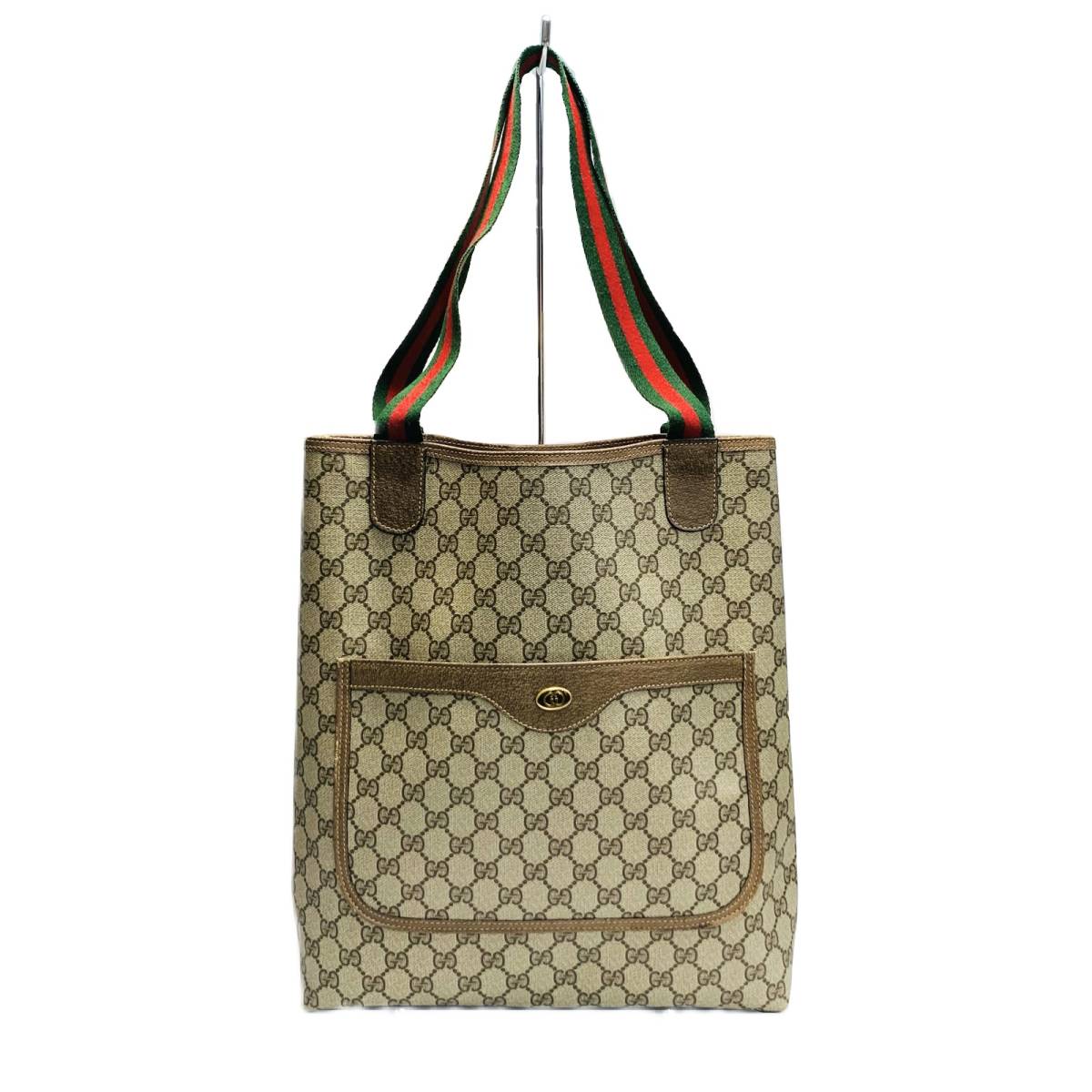 オールドグッチ シェリーライン GUCCI GG柄 グッチ ショルダーバッグ 