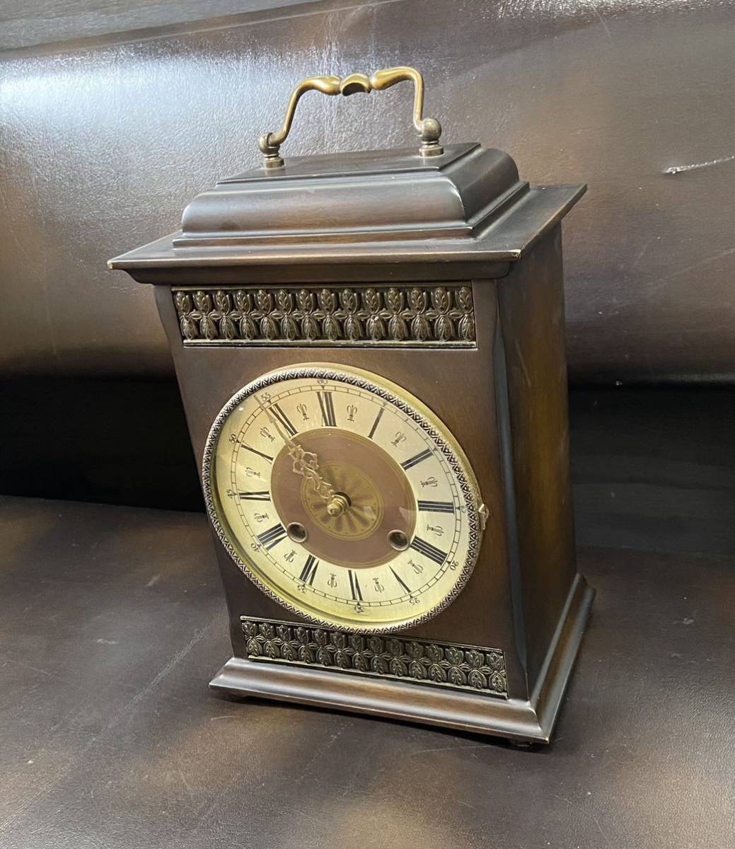 KIENZLE キンツレ ウエストミンスター 置時計 ドイツ製 ゼンマイ式手  