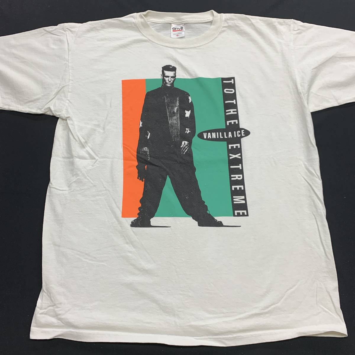 VANILLA ICE Tシャツ 90s ヴィンテージ フォトプリント ヴァニラアイス 