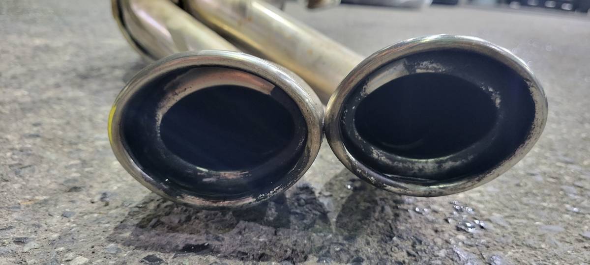 中古 ホンダ GE8 フィット 社外マフラー TRUST GReddy トラスト 