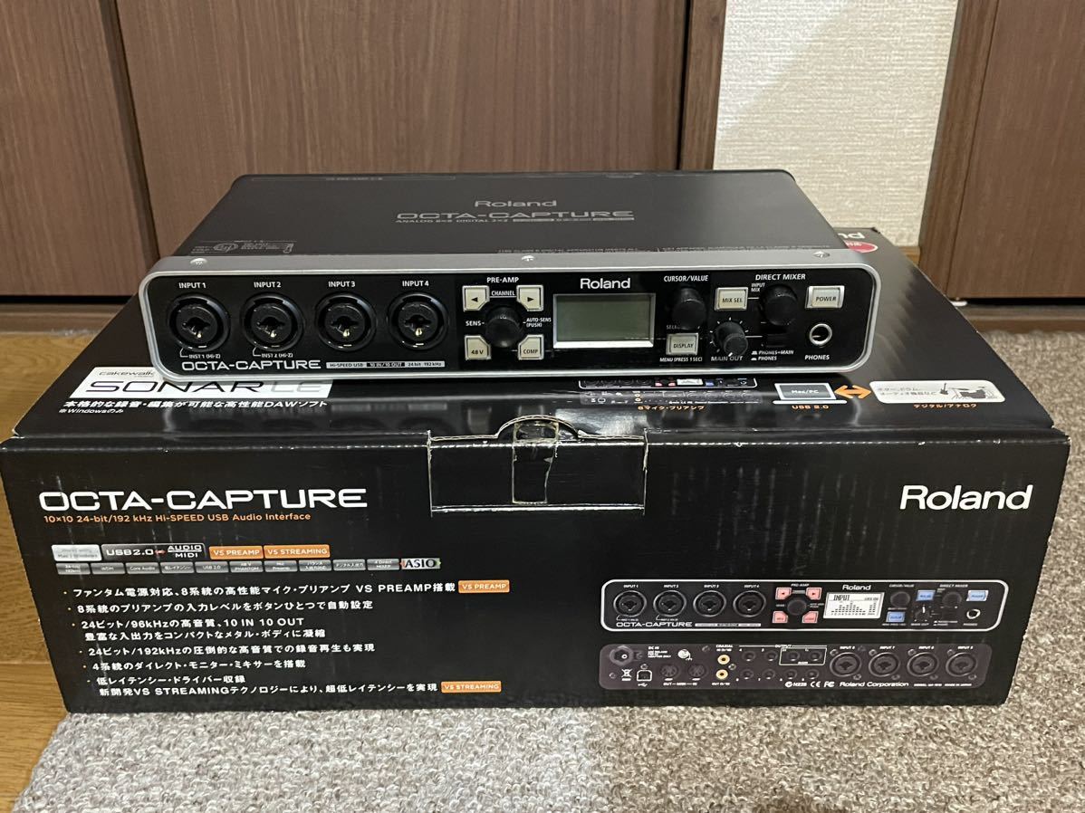 Roland OCTA-CAPTURE UA-1010 オーディオインターフェイス 中古