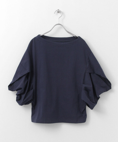 doors ワイドスリーブトップス ネイビー 中古 ★ドアーズ 今季