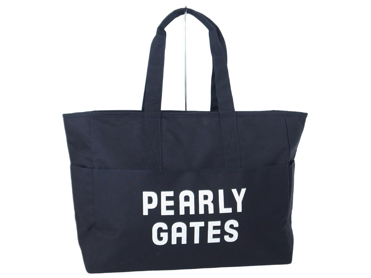 PEARLYGATES パーリーゲイツ ロッカーバッグ トートバッグ ネイビー 