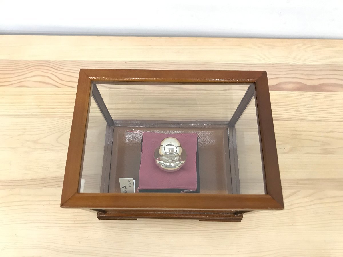 純銀製 達磨 SILVER 23g 置物 銀線細工 シルバー インテリア 細密細工