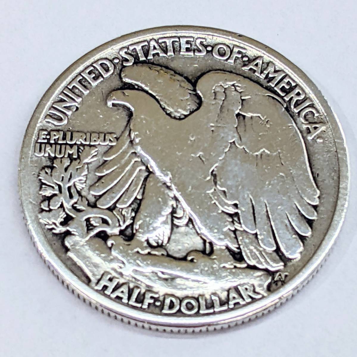 14898-03】ウォーキングリバティ 50セント銀貨 ハーフダラー 1943年