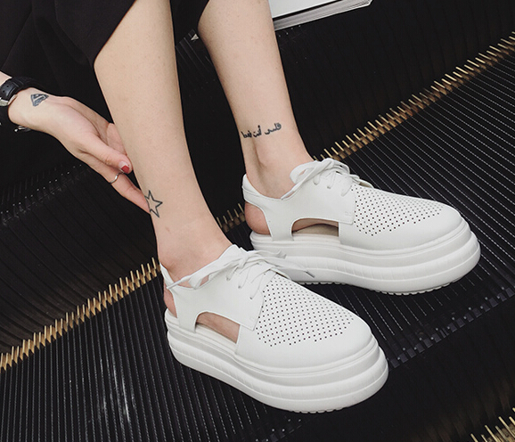 レディースシューズスニーカーNOqj370サンダル厚底靴